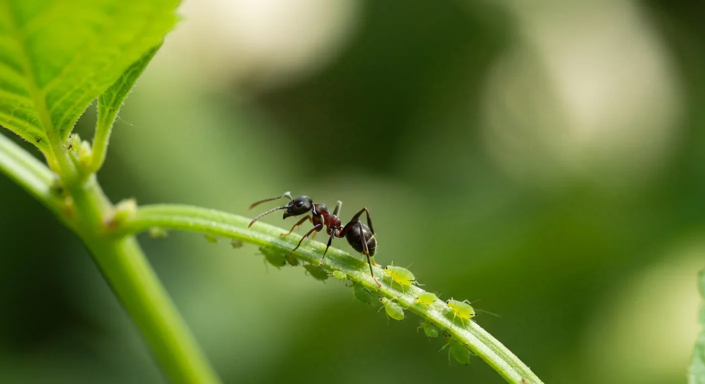 Ants Farm Aphids Like Livestock for 50 Million Years