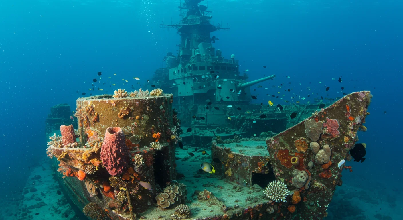 How Sunken Ships Are Rebuilding the Ocean