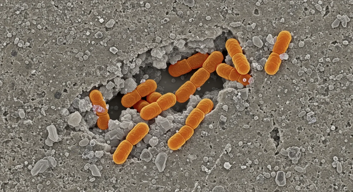 Living Buildings: How Bacterial Concrete Heals Itself