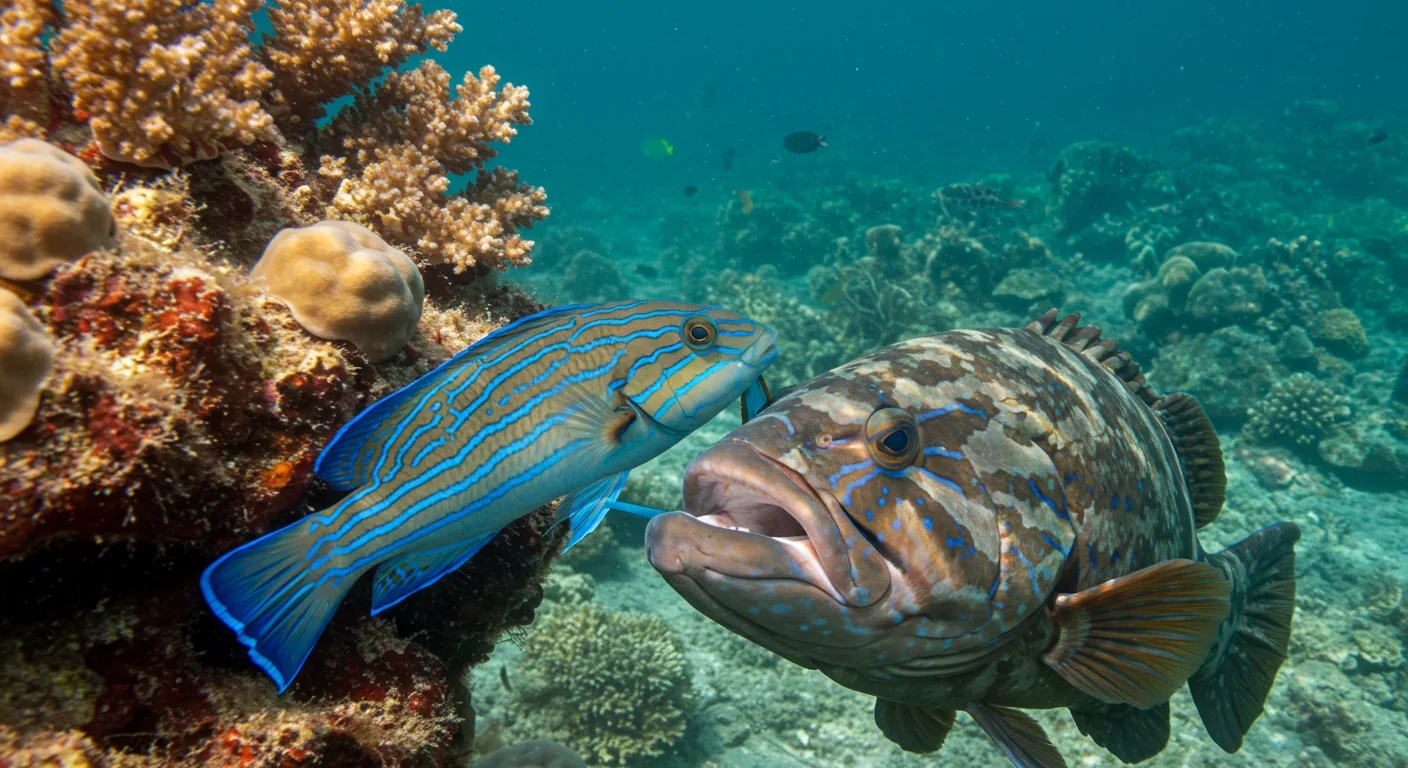 Cleaner Fish Stations: Ocean's Natural Parasite Removal