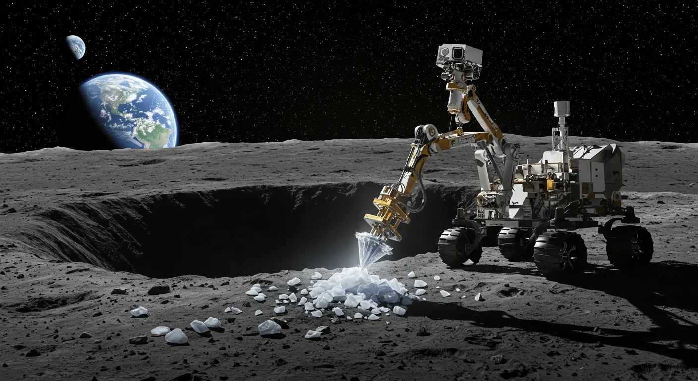 Mining Moon Ice: The Future of Space Fuel and Exploration