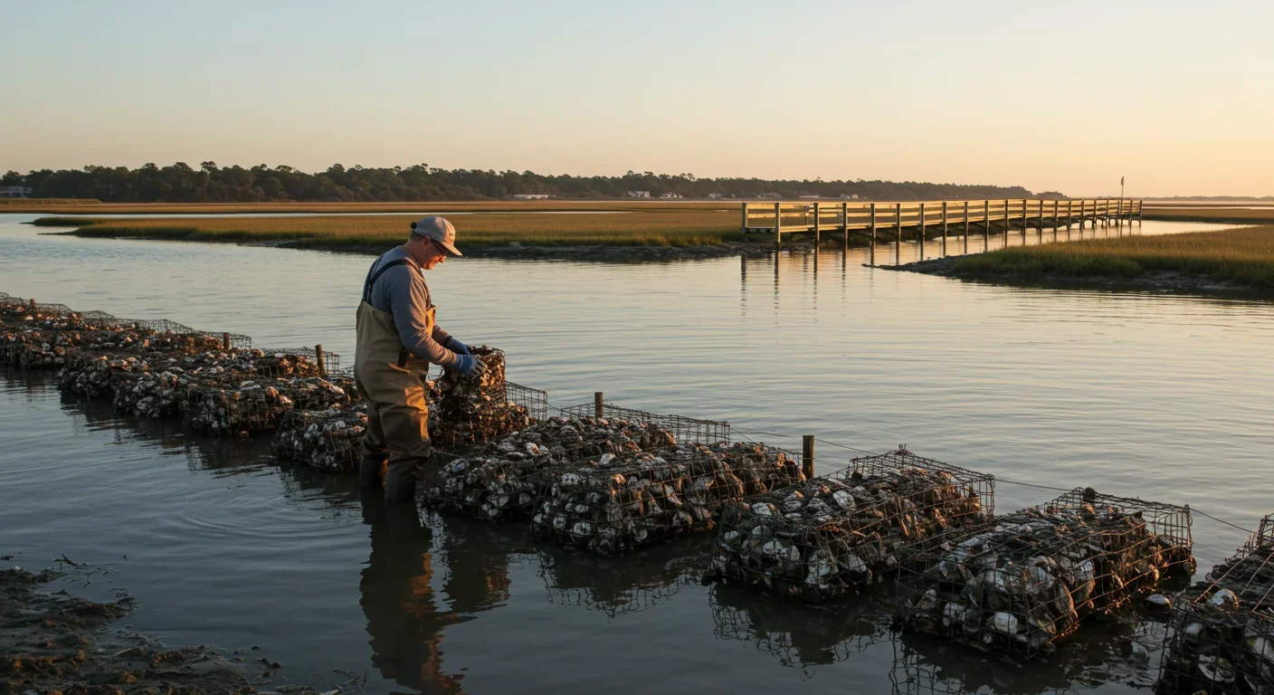 Oyster Reefs: Living Breakwaters That Filter Water