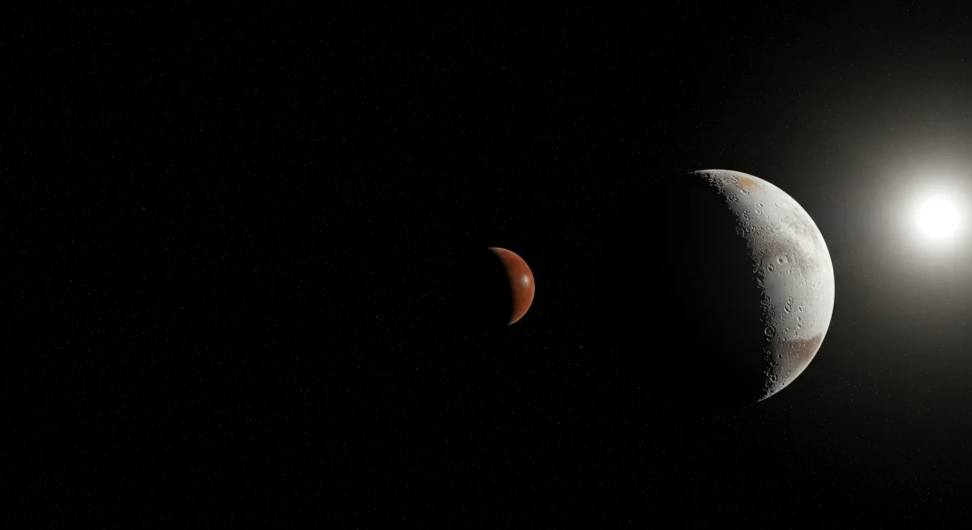 How Pluto Paints Its Moon Red: Charon's Crimson Mystery